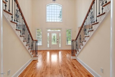 Exceptional estate-style home situated off the 7th fairway of on Brier Creek Country Club in North Carolina - for sale on GolfHomes.com, golf home, golf lot