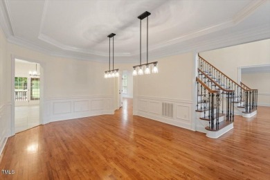Exceptional estate-style home situated off the 7th fairway of on Brier Creek Country Club in North Carolina - for sale on GolfHomes.com, golf home, golf lot