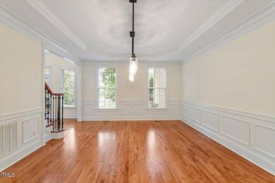 Exceptional estate-style home situated off the 7th fairway of on Brier Creek Country Club in North Carolina - for sale on GolfHomes.com, golf home, golf lot