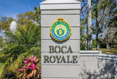 PRICE REDUCTION! Situated in the desirable gated golf community on Boca Royale Golf and Country Club in Florida - for sale on GolfHomes.com, golf home, golf lot