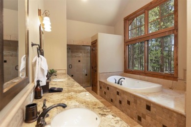 This classic mountain home is set low off Highlands Drive on Breckenridge Golf Club in Colorado - for sale on GolfHomes.com, golf home, golf lot