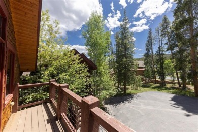 This classic mountain home is set low off Highlands Drive on Breckenridge Golf Club in Colorado - for sale on GolfHomes.com, golf home, golf lot