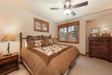 This classic mountain home is set low off Highlands Drive on Breckenridge Golf Club in Colorado - for sale on GolfHomes.com, golf home, golf lot