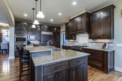 Experience exceptional views overlooking the 3rd fairway of The on The Legend At Bergamont in Wisconsin - for sale on GolfHomes.com, golf home, golf lot