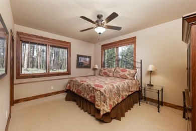 This classic mountain home is set low off Highlands Drive on Breckenridge Golf Club in Colorado - for sale on GolfHomes.com, golf home, golf lot