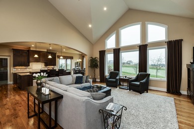 Experience exceptional views overlooking the 3rd fairway of The on The Legend At Bergamont in Wisconsin - for sale on GolfHomes.com, golf home, golf lot