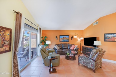 Welcome home to this fully furnished stylish Tahoe model in the on SunBird Golf Club in Arizona - for sale on GolfHomes.com, golf home, golf lot