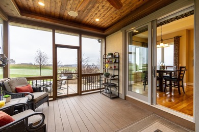 Experience exceptional views overlooking the 3rd fairway of The on The Legend At Bergamont in Wisconsin - for sale on GolfHomes.com, golf home, golf lot