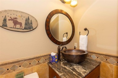 This classic mountain home is set low off Highlands Drive on Breckenridge Golf Club in Colorado - for sale on GolfHomes.com, golf home, golf lot