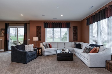 Experience exceptional views overlooking the 3rd fairway of The on The Legend At Bergamont in Wisconsin - for sale on GolfHomes.com, golf home, golf lot