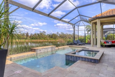 SHOWSTOPPING LAKE TO GOLF COURSE VIEWS IN ESPLANADE! This 3 BED on Esplanade Golf and Country at Lakewood Ranch in Florida - for sale on GolfHomes.com, golf home, golf lot