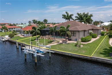 WATERFRONT HOME IN PGI W/SAIL ACCESS & 91FT OF SEAWALL! Check on Saint Andrews South Golf Club in Florida - for sale on GolfHomes.com, golf home, golf lot