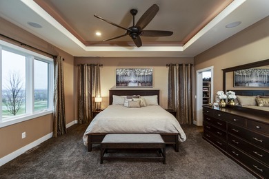 Experience exceptional views overlooking the 3rd fairway of The on The Legend At Bergamont in Wisconsin - for sale on GolfHomes.com, golf home, golf lot