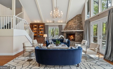 OVER 550 FEET OF SHORELINE! This is a fabulous opportunity to on Big Canoe Golf Club - Cherokee in Georgia - for sale on GolfHomes.com, golf home, golf lot