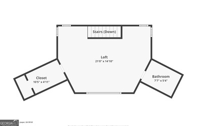 OVER 550 FEET OF SHORELINE! This is a fabulous opportunity to on Big Canoe Golf Club - Cherokee in Georgia - for sale on GolfHomes.com, golf home, golf lot