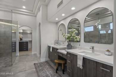 Nestled in the McDowell Mountain foothills, this luxury remodel on Ancala Country Club in Arizona - for sale on GolfHomes.com, golf home, golf lot