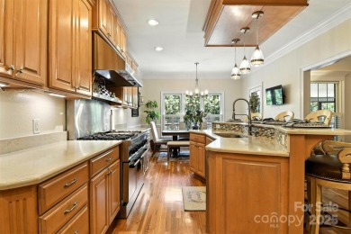 Stunning executive brick home in the gated Rock Barn Golf on Rock Barn Golf and Spa in North Carolina - for sale on GolfHomes.com, golf home, golf lot