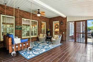 Stunning executive brick home in the gated Rock Barn Golf on Rock Barn Golf and Spa in North Carolina - for sale on GolfHomes.com, golf home, golf lot