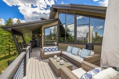 Tucked at the end of a quiet cul-de-sac, this modern yet on Breckenridge Golf Club in Colorado - for sale on GolfHomes.com, golf home, golf lot