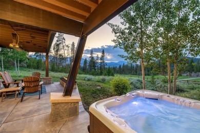 Tucked at the end of a quiet cul-de-sac, this modern yet on Breckenridge Golf Club in Colorado - for sale on GolfHomes.com, golf home, golf lot