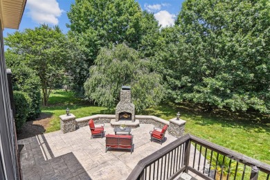 Stunning executive brick home in the gated Rock Barn Golf on Rock Barn Golf and Spa in North Carolina - for sale on GolfHomes.com, golf home, golf lot