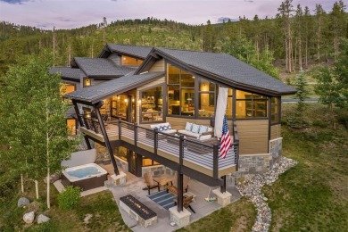 Tucked at the end of a quiet cul-de-sac, this modern yet on Breckenridge Golf Club in Colorado - for sale on GolfHomes.com, golf home, golf lot