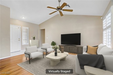 Charming single-story home nestled in the heart of Sun City on Highland Falls Golf Club in Nevada - for sale on GolfHomes.com, golf home, golf lot