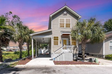 NO HOA and a mile to the Ocean in Myrtle Beach, this 3 bedroom on Whispering Pines in South Carolina - for sale on GolfHomes.com, golf home, golf lot