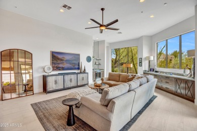 This fully reimagined Pebble Beach floorplan features an open on Legend Trail Golf Club in Arizona - for sale on GolfHomes.com, golf home, golf lot