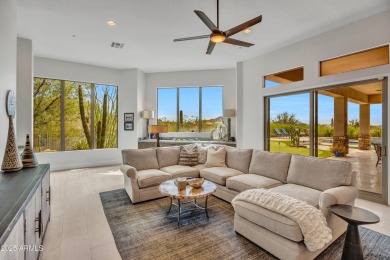 This fully reimagined Pebble Beach floorplan features an open on Legend Trail Golf Club in Arizona - for sale on GolfHomes.com, golf home, golf lot