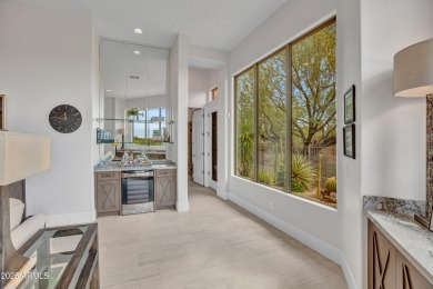 This fully reimagined Pebble Beach floorplan features an open on Legend Trail Golf Club in Arizona - for sale on GolfHomes.com, golf home, golf lot