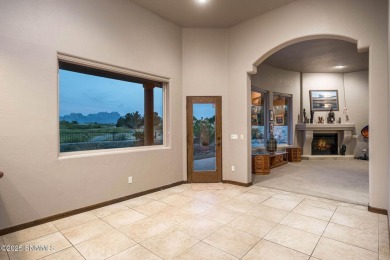 This Solar powered home has breathtaking views of the Organ on Sonoma Ranch Golf Course in New Mexico - for sale on GolfHomes.com, golf home, golf lot