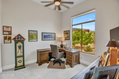 This fully reimagined Pebble Beach floorplan features an open on Legend Trail Golf Club in Arizona - for sale on GolfHomes.com, golf home, golf lot
