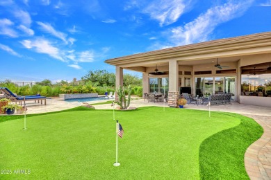 This fully reimagined Pebble Beach floorplan features an open on Legend Trail Golf Club in Arizona - for sale on GolfHomes.com, golf home, golf lot