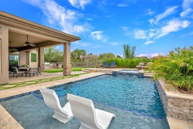 This fully reimagined Pebble Beach floorplan features an open on Legend Trail Golf Club in Arizona - for sale on GolfHomes.com, golf home, golf lot