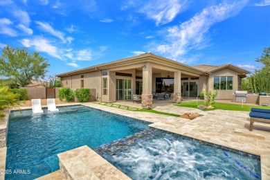 This fully reimagined Pebble Beach floorplan features an open on Legend Trail Golf Club in Arizona - for sale on GolfHomes.com, golf home, golf lot