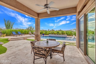This fully reimagined Pebble Beach floorplan features an open on Legend Trail Golf Club in Arizona - for sale on GolfHomes.com, golf home, golf lot