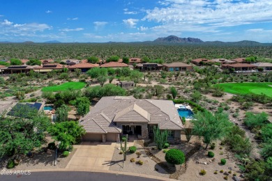 This fully reimagined Pebble Beach floorplan features an open on Legend Trail Golf Club in Arizona - for sale on GolfHomes.com, golf home, golf lot