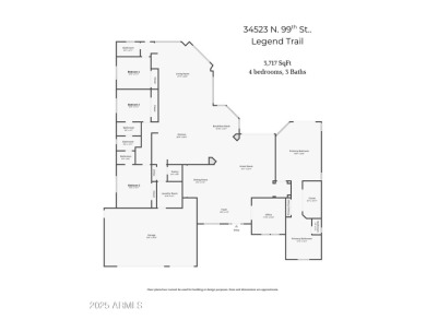 This fully reimagined Pebble Beach floorplan features an open on Legend Trail Golf Club in Arizona - for sale on GolfHomes.com, golf home, golf lot