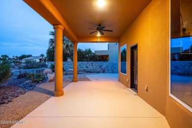 This Solar powered home has breathtaking views of the Organ on Sonoma Ranch Golf Course in New Mexico - for sale on GolfHomes.com, golf home, golf lot