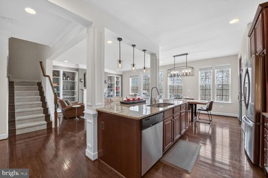 Perfectly positioned along the 18th fairway of Trump National on Algonkian Regional Park Golf Course in Virginia - for sale on GolfHomes.com, golf home, golf lot