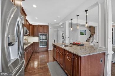 Perfectly positioned along the 18th fairway of Trump National on Algonkian Regional Park Golf Course in Virginia - for sale on GolfHomes.com, golf home, golf lot