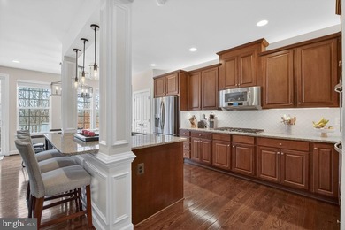 Perfectly positioned along the 18th fairway of Trump National on Algonkian Regional Park Golf Course in Virginia - for sale on GolfHomes.com, golf home, golf lot