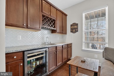 Perfectly positioned along the 18th fairway of Trump National on Algonkian Regional Park Golf Course in Virginia - for sale on GolfHomes.com, golf home, golf lot