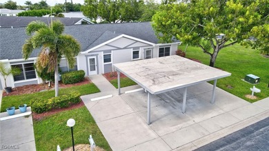 Welcome to this light-filled 2-bedroom, 2-bath end-unit villa in on Myerlee Country Club in Florida - for sale on GolfHomes.com, golf home, golf lot