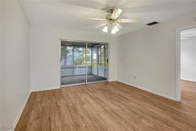 Welcome to this light-filled 2-bedroom, 2-bath end-unit villa in on Myerlee Country Club in Florida - for sale on GolfHomes.com, golf home, golf lot