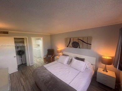 Beautiful totally renovated corner unit1 bedroom 1 bath, first on Ocean Village Golf Course in Florida - for sale on GolfHomes.com, golf home, golf lot