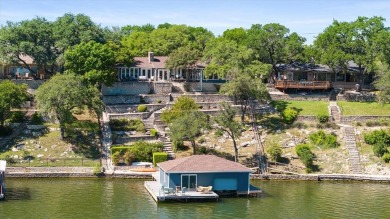 Welcome to your dream lakefront retreat! Situated on nearly half on De Cordova Bend Country Club in Texas - for sale on GolfHomes.com, golf home, golf lot