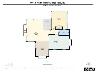 6005 S North Shore Ct sits in the Village at Nags Head, a on Nags Head Golf Links in North Carolina - for sale on GolfHomes.com, golf home, golf lot