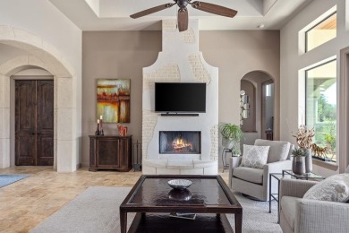 This beautiful Mediterranean home has a large open floor plan on The Club At Comanche Trace in Texas - for sale on GolfHomes.com, golf home, golf lot